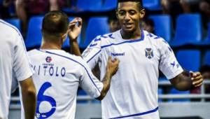 Anthony Lozano espera volver pronto al camino del gol, como lo hizo al inicio de temporada con el Tenerife.