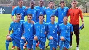Esta es la nueva generación de muchachos de Honduras que buscará clasificar a otro mundial Sub 17. (FOTO: Cortesía)