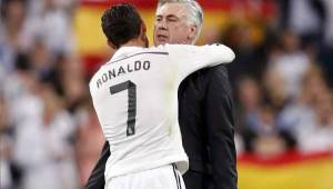 Carlo Ancelotti habló con Cristiano Ronaldo la semana anterior, reveló el entrenador.