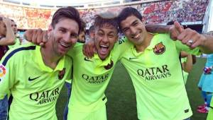 Messi, Neymar y Suárez ahora mantienen una buena amistad.