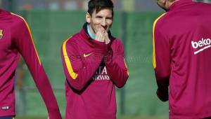 Lionel Messi está recuperado de una dolencia muscular sufrida el pasado fin de semana.