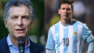 Mauricio Macri desea ver nuevamente a Messi en la selección.