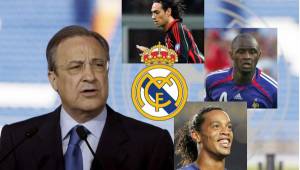 Florentino Pérez se ha caracterizado por llevar a los mejores jugadores del mundo al Real Madrid, pero hay algunos cracks que no pudo convencer.