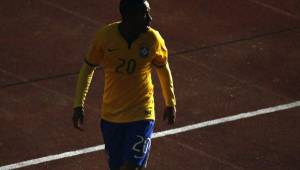 Robinho lamentó que Brasil no pudo 'matar el partido' ante Paraguay cuando tuvo la oportunidad. Foto EFE