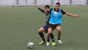 El campeón Olimpia hizo fútbol ya como parte de sus trabajos de pretemporada. (Fotos: Ronal Aceituno)