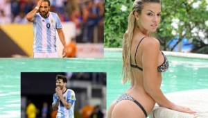Ailén Bechara es una modelo argentina que tiene una gran amistad con Gonzalo Higuaín y que es seguidora al cien por ciento de Lionel Messi. Ellas sueña con consolarlos tras el fracaso en la Copa América Centenario.