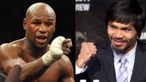 Pacquiao aseguró que será Mayweather el encargado de anunciar la pelea entre ambos. Foto Agencias