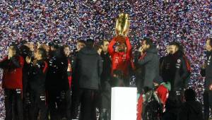 La Roja sigue celebrando el título conseguido ante los argentinos.