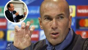 Zidane fue claro: 'me molestan las palabras de Hollande'.