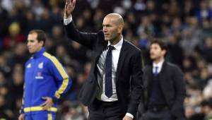 Así dirigió Zinedine Zidane su primer partido al frente del Real Madrid.
