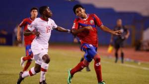 Costa Rica y Canadá jugaron un intenso partido en el estadio Olímpico. (Foto: Neptalí Romero)