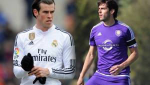 Kaká le manda a decir a Gareth Bale que aprovecha la presión del Bernabéu para ser mejor jugador. Foto Agencias