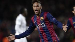 Neymar dice que votó por Messi y por Cristiano Ronaldo para el Balón de Oro del 2014. El domingo explicará por qué lo hizo. Foto AFP