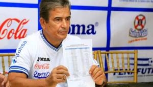 El estratega colombiano que dirige a Honduras espera hacer un buen papel en Copa Oro.