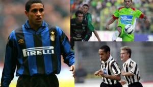 A nivel internacional aparecen varios ejemplos como Roberto Carlos con la playera del Inter de Milán. En Honduras encontramos a Amado Guevara de verde.