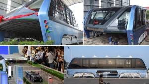 El 2 de agosto, en la ciudad china de Qinhuangdao (provincia de Hebei), comenzaron las pruebas del llamado 'autobús del futuro' capaz de evitar los atascos gracias a su innovador diseño, según informó la agencia Xinhua.