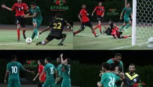 El primer gol de Roger Rojas en Árabia Saudita con el Ettifaq. (Fotos: Instagram)
