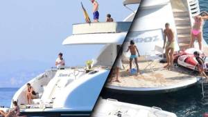 Una imagen que muestra las vacaciones de Messi y Cristiano muy cerca en Ibiza.