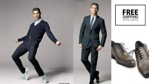 Cristiano Ronaldo es el propio modelo de su línea de ropa y calzado.