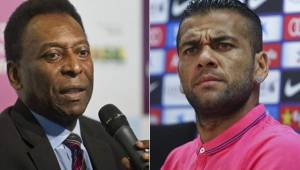 Pelé fue superado por Dani Alves en cuanto a títulos al ganar la Copa del Rey.