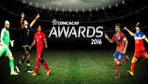 Imagen de los Concacaf Awards.