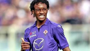 Juan Guillermo Cuadrado actúa en la Fiorentina de Italia.