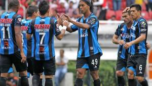 Ronaldinho ha venido de menos a más con el Querétaro en el fútbol azteca.