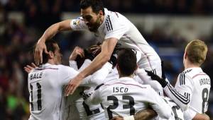 Jesé Rodríguez entró de cambio y marcó el segundo tanto del Real Madrid en el triunfo 2-1 sobre Sevilla en el Bernabéu. Foto AFP
