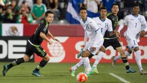 Honduras y México se enfrentaron por el Grupo B y los aztecas ganaron 2-1.