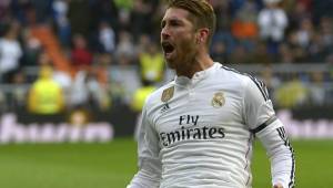 Sergio Ramos marcó el 2-1 ante Real Sociedad en el Bernabéu. (Foto: EFE)