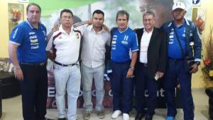 Así recibieron a la selección de Honduras en el aeropuerto venezolano.