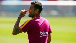 Dani Alves quiere que el Atlético de Madrid gane la Champions. Foto EFE.