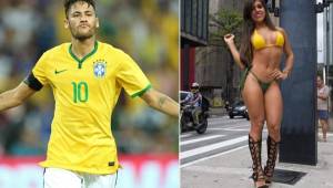 Se llama Priscilla Rocha es aspirante a Miss Bumbum de Brasil que ha hablado sobre la admiración que siente por Neymar.