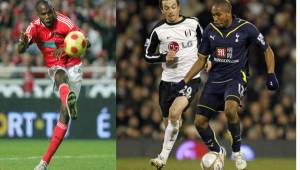 El delantero David Suazo brillaba en el Benfica de Portugal y Wilson Palacios era él y 10 más en el Tottenham de Inglaterra. FOTO DIEZ: Archivo