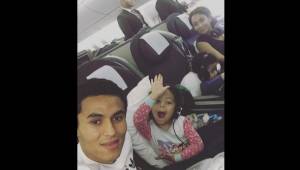 Andy Najar antes de partir a los Estados Unidos con su familia. (FOTO: Instagram)