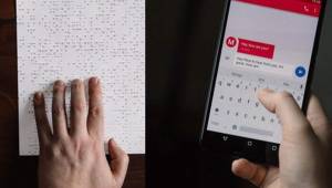 railleback es una aplicación para Android dirigida a personas invidentes. Básicamente, les ayuda a utilizar sus dispositivos con un servicio combinado de voz y sistema braille.