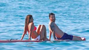 Messi ha pasado buenas vacaciones en Ibiza junto a su familia.