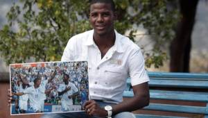 Juan Carlos García una vez más pidió a la afición catracha no perder la esperanza y apoyar hasta el último momento a la Selección de Honduras. Foto DIEZ