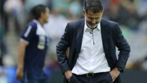 La afición mexicana mostró su descontento tras el empate ante Honduras y pidió la salida del técnico colombiano Juan Carlos Osorio. Foto Ronald Aceituno