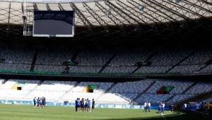 La Selección de Honduras ya está lista para buscar el histórico pase a semifinales de Río 2016 en el Mineirao. Fotos Juan Salgado