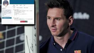 Messi se encuentra en una batalla legal con un japonés para que le otorguen la cuenta LeoMessi en Twitter.