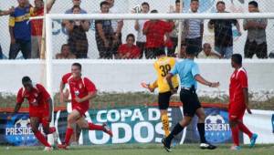 Villanueva dejó tendido a Real España, un equipo grande de la Liga Nacional, en la Copa Presidente.