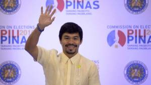 El boxeador Manny Pacquiao recibió más de 16 millones de votos.