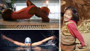 Cuando tenía seis años, esta niña china perdió sus dos piernas en un trágico accidente, a pesar de la falta de recursos económicos de su familia ha podido ir a la escuela y ser campeona de natación