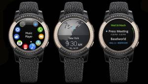 Vista del nuevo reloj Samsung Gear 3 de la compañía Samsung.