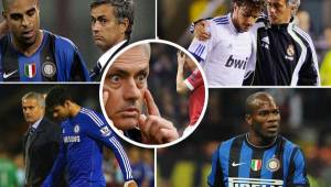 Esta es la lista negra que ha sumado de 'gratis' Mourinho en su carrera. Jugadores que por difgerentes motivos, los terminó cortando de sus equipos. Y sigue...