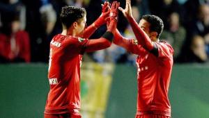 Lewandowski y Thiago Alcántara fueron los anotadores contra el Bochum.