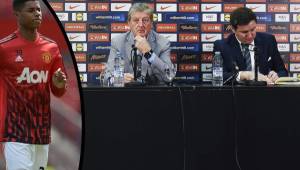 Marcus Rashford tiene una semana para convencer a Roy Hodgson en Inglaterra. Foto AFP y EFE.