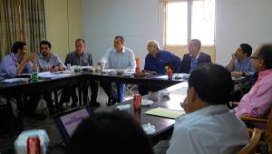 Organizadores y Dirigentes se reunieron en la sede de la Liga Nacional en SPS.