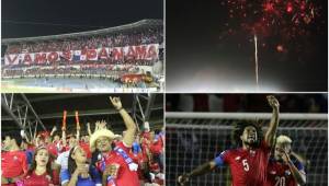 Los panameños festejaron con todo su pase a Rusia 2018.